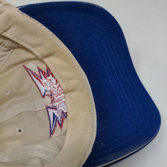 Louisville Bats Men's Strapback Hat Tan Adjustable Embroidered Pepsi Logo - Picture 9 of 11